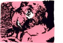 Pietät<br>2000 / Siebdruck / 100x80cm