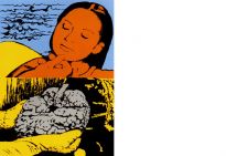 Emanuelle<br>1997 / Siebdruck / 75x107cm