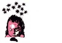 Babypietät<br>2000 / Siebdruck / 70x100cm